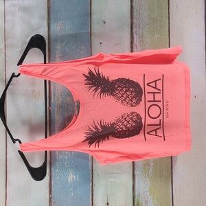 Charlotte Russe Pineapple Tank Top